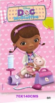 Toalha Drª Brinquedos