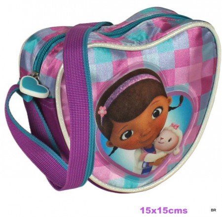 Mala tiracolo Coração Drª Brinquedos